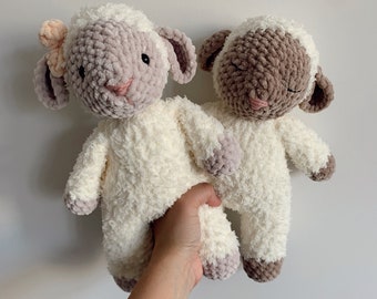 Libby the lamb CROCHET pattern, amigurumi pattern