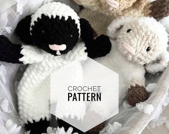 Libby the lamb 2.0 Crochet pattern crochet lamb