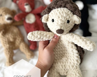 Henley the Hedgehog Crochet Pattern Little Woodsy Pattern