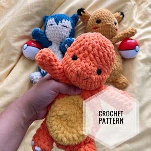 Fire Lizard Snuggler Crochet Pattern
