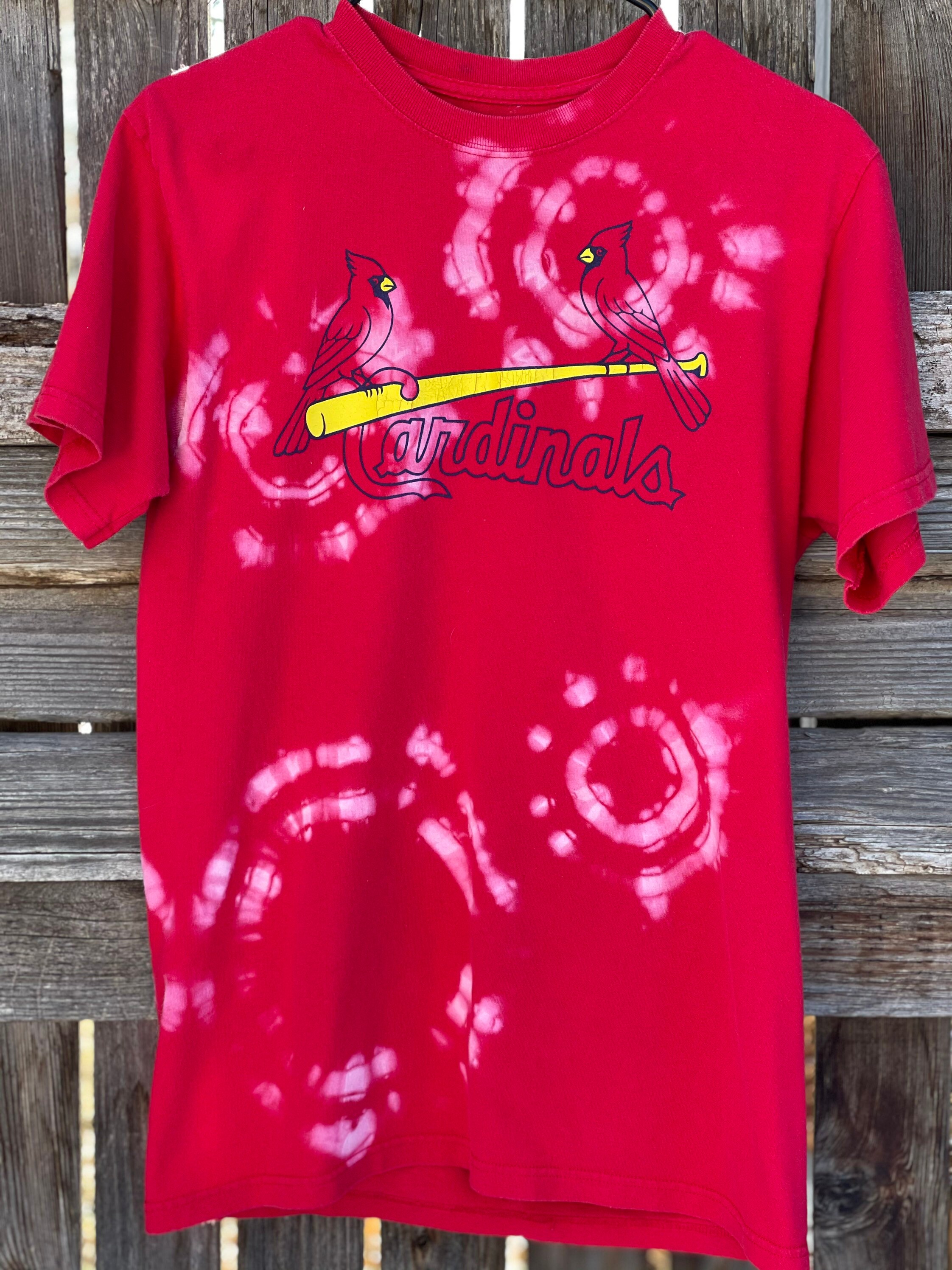 St. Louis Cardinals Tie-Dye T-Shirt - Red