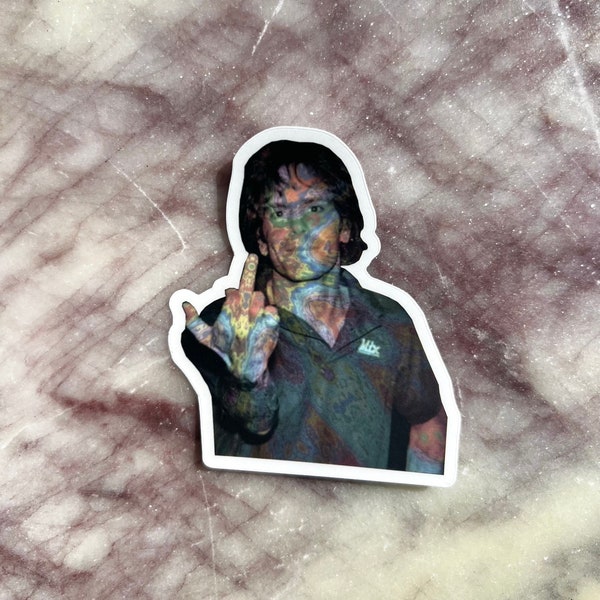 Psychedelic Bobby Sticker - Waterproof + Vinyl