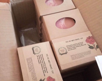 Rose and Amber || Lavender Moisturizing Vegan Bar Soap || Soap Good For All Skin Types
