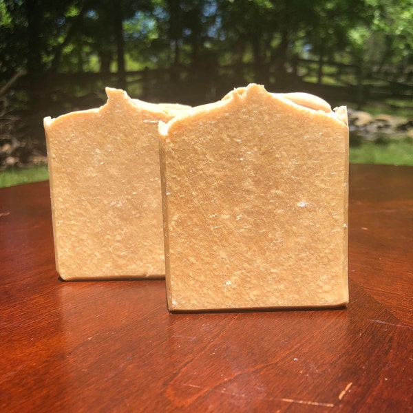 Goat Milk Triple Oil Bar Soap/ Natural Handmade Soap/ Very Moisturizing !