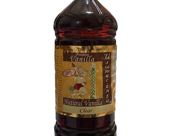 Usumacinta Pure Mexican Vanilla Extract Clear 33 oz