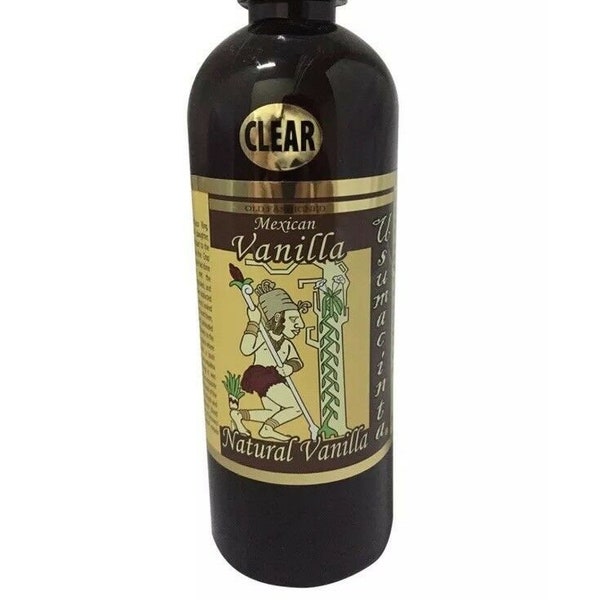 Usumacinta Pure Mexican Vanilla 16.8 oz Clear