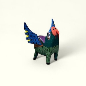 Mexican Alebrijes Flying Pig from Oaxaca Handmade Mistic Animals