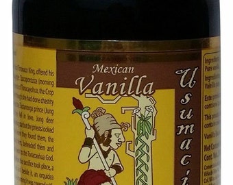 Usumacinta Pure Mexican Vanilla Extract 8 oz