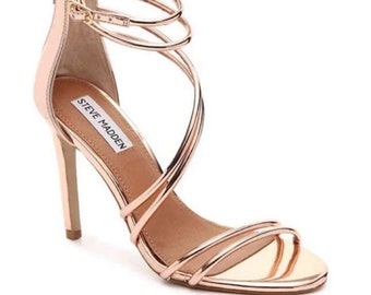rose gold heels sale