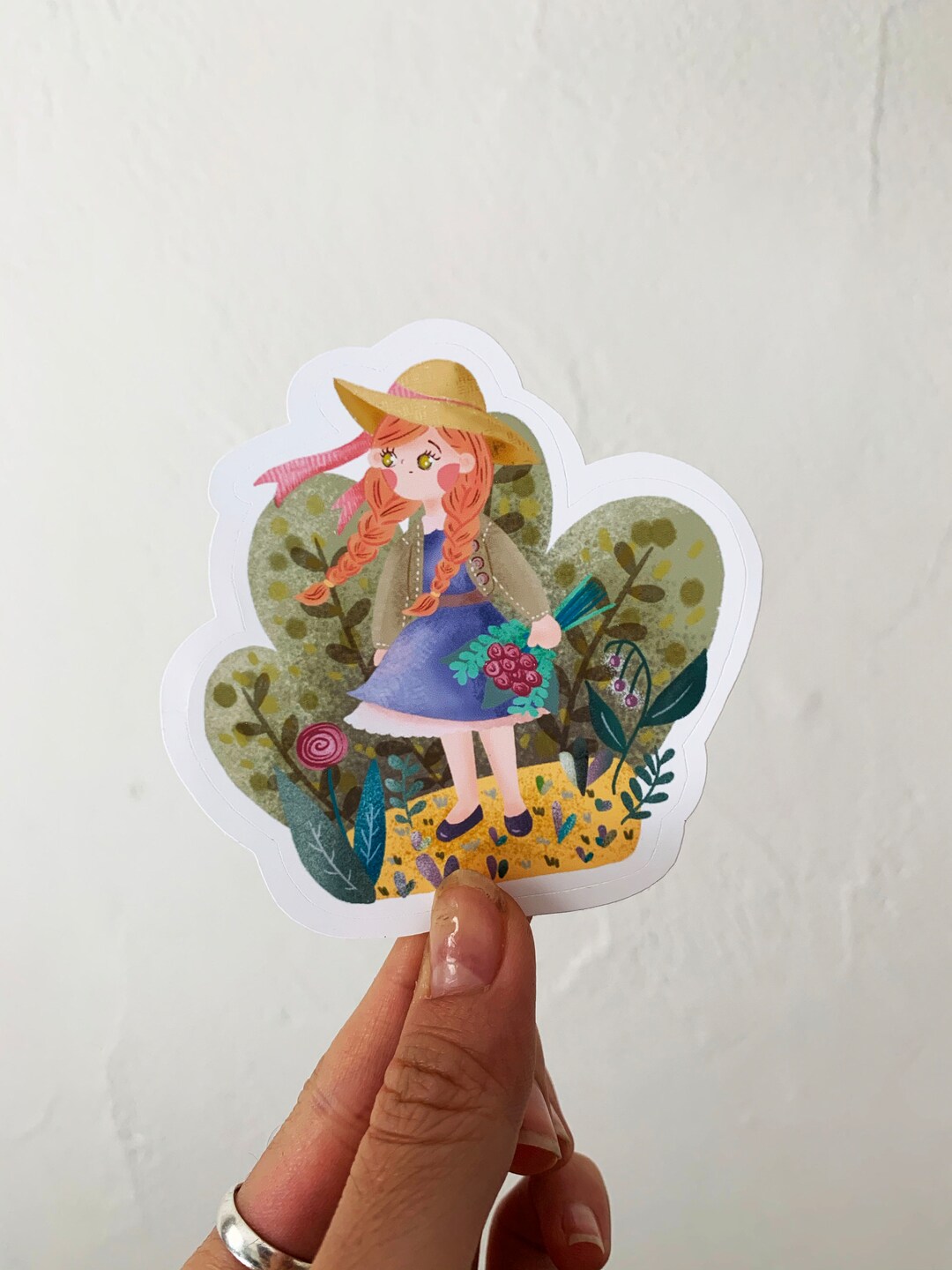 Anne of Green Gables Die-cut Sticker - Etsy