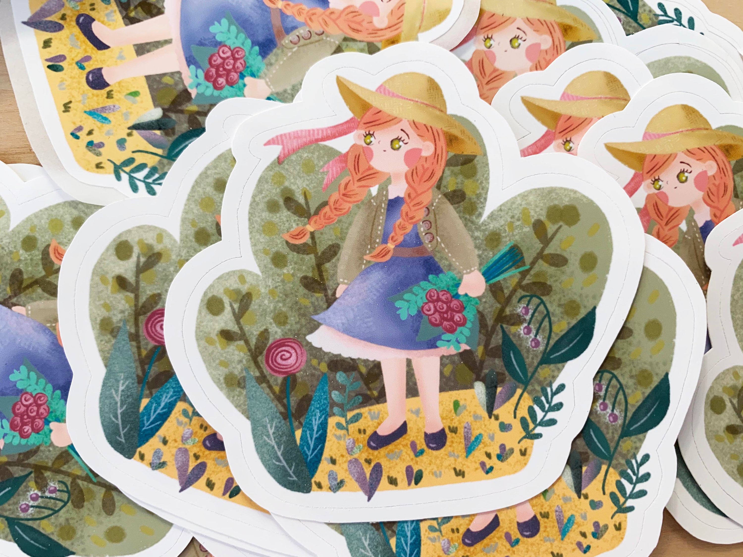 Anne of Green Gables Die-cut Sticker - Etsy