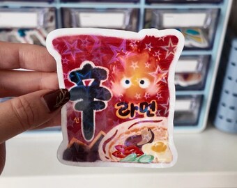 Cal Ci Fer Ramen Die-Cut Sticker