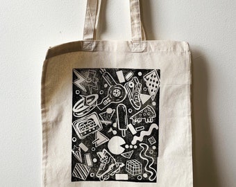 Fall Leaves Eco Tote Bag Graphic Print Tote Printed Handbags Hygge Gifts Fall Accessories Gifts for Her Cozy Gifts Autumn Accessories