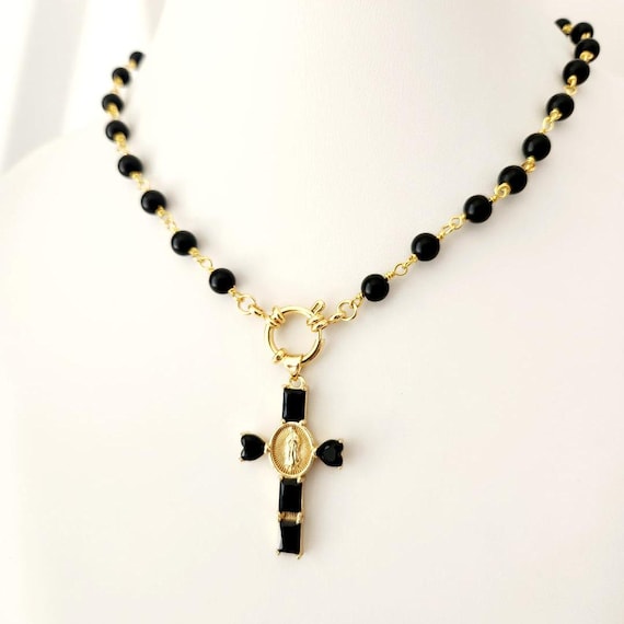 Shop - Rosenkranz Kette Gold 585 Rosario Hl Maria Kugelkette
