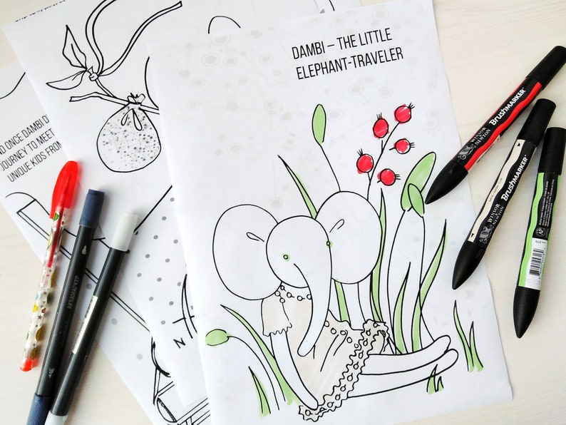 Download Children S Entertainment Pdf Kids Coloring Book Coloring Book With Story Printable Coloring Pages Coloring Pages For Kids Patterns Craft Supplies Tools Kromasol Com
