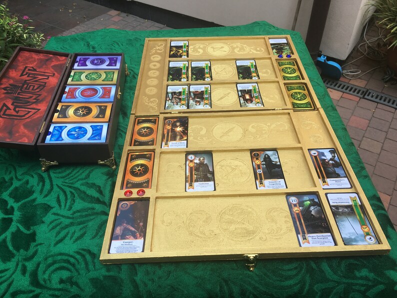 LUXURY Golden GWENT Board GWENT game board Witcher 3 Wild