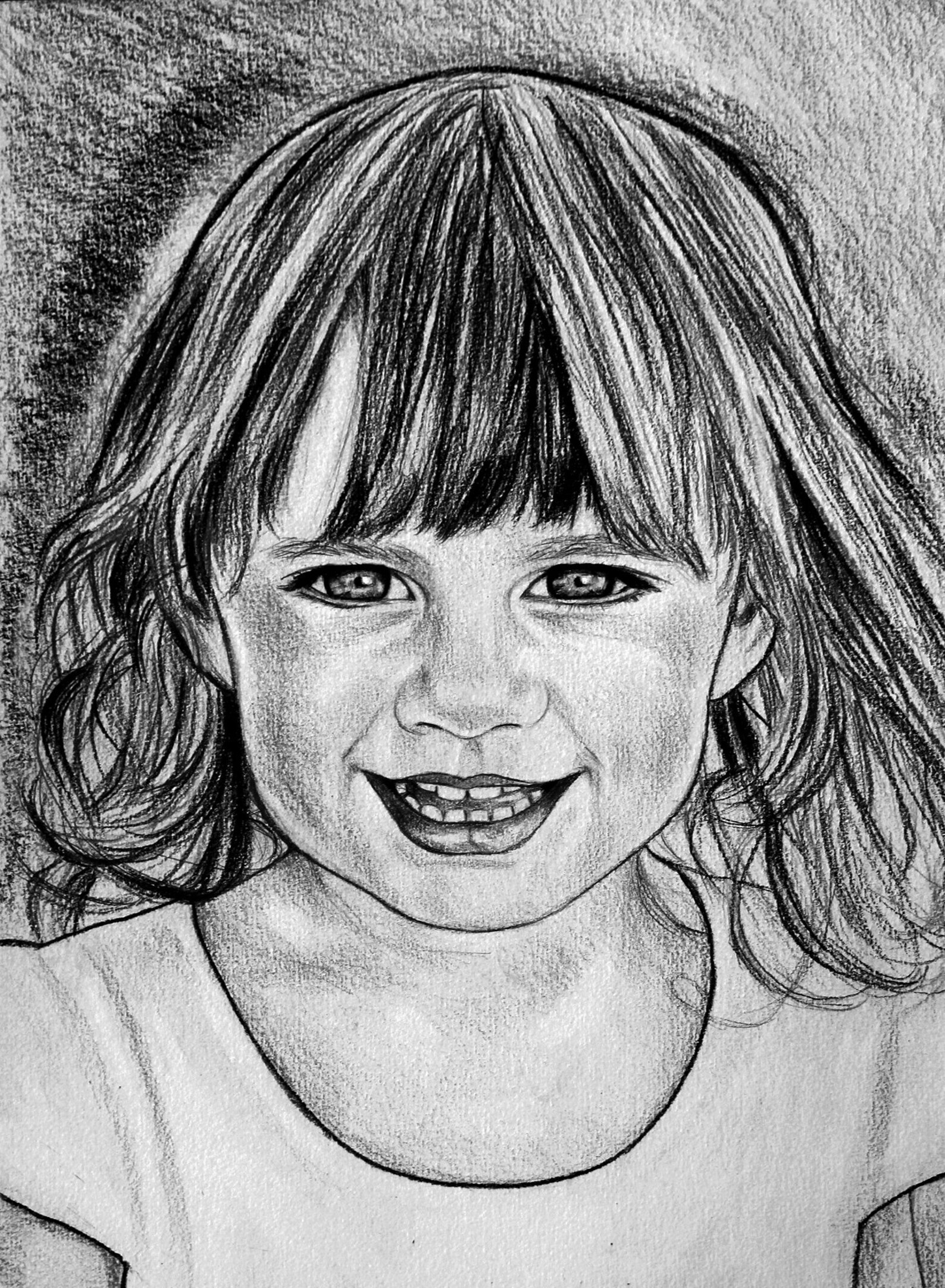 Custom Portrait Pencil On Cardboard Gifts Idea Etsy UK