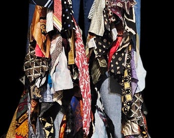 Wild and Free Upcycled Denim Jeans