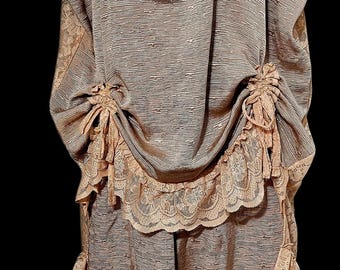 Lovely Lace Repurposed Curtain Set