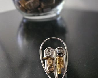 Mixed Media Mask Ring