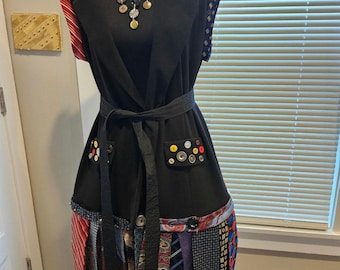 Upcycled Button Necklace