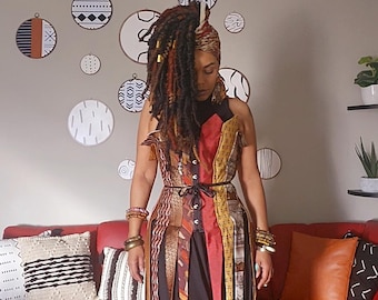 Upcycled Mens Necktie Corset