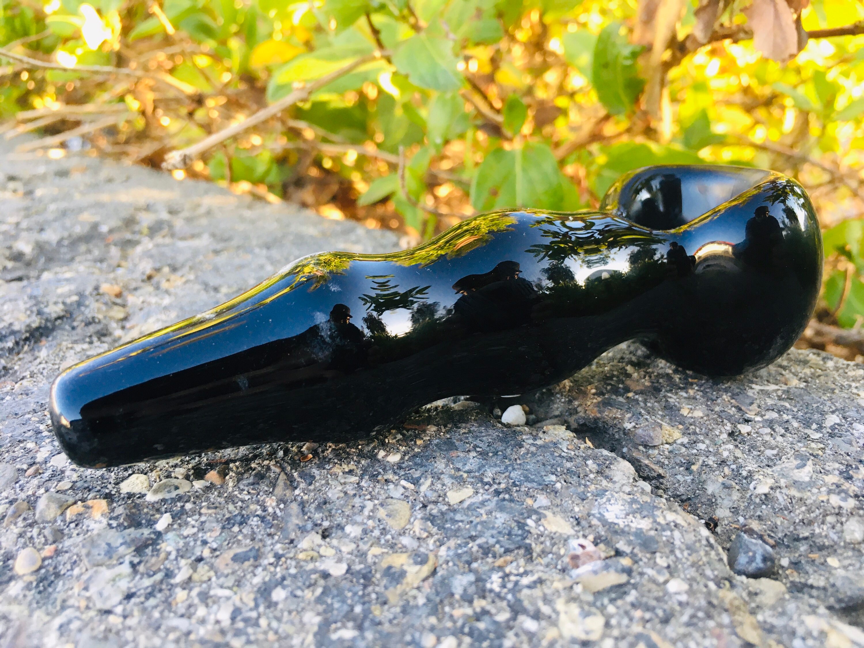 Hand Blown Glass Pipe, Galaxy Pipe, Spoon Pipe, Tobacco Pipe, Blue Pipe, Pipes for Smoking, Smoking Bowl, Heady Pipe, Glass Smoking Pipe