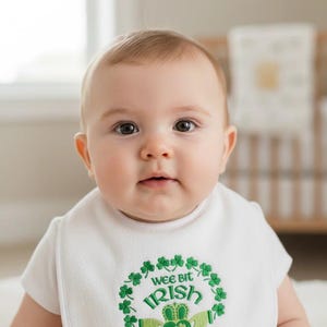 Wee Bit Irish Baby Bib