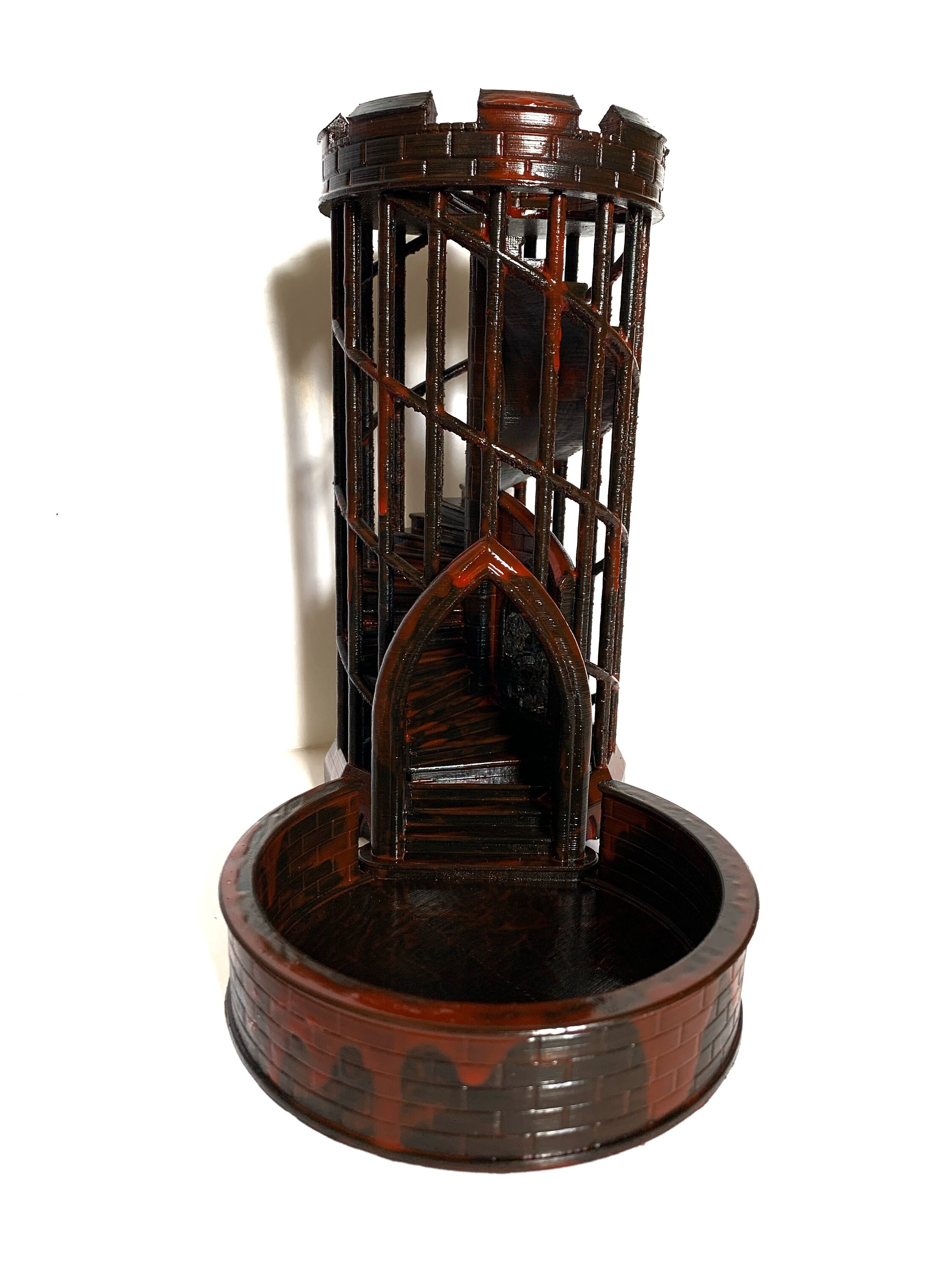 Spiral Dice Tower Vecna Tower DND RPG Board Games Etsy Ireland