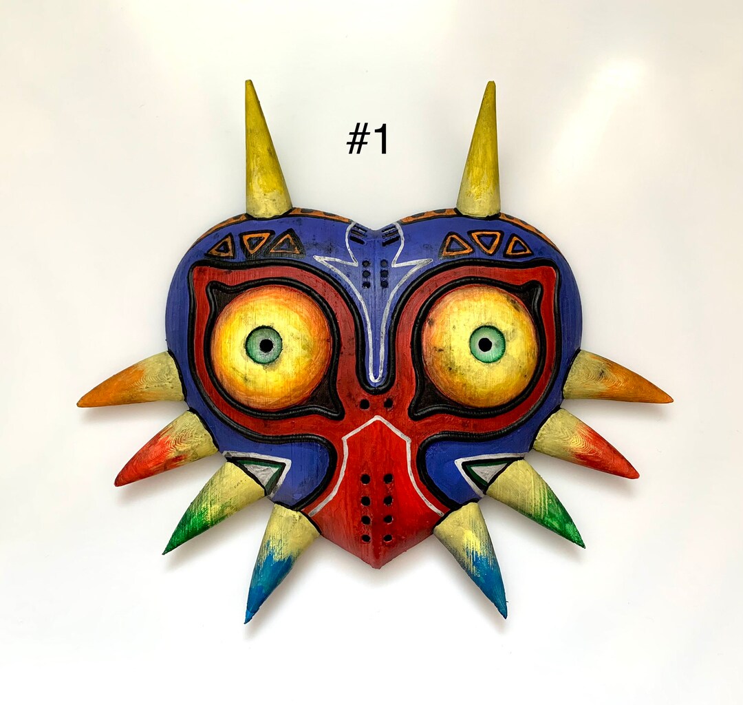 Majora’s Mask Hand Painted Display Only - Etsy
