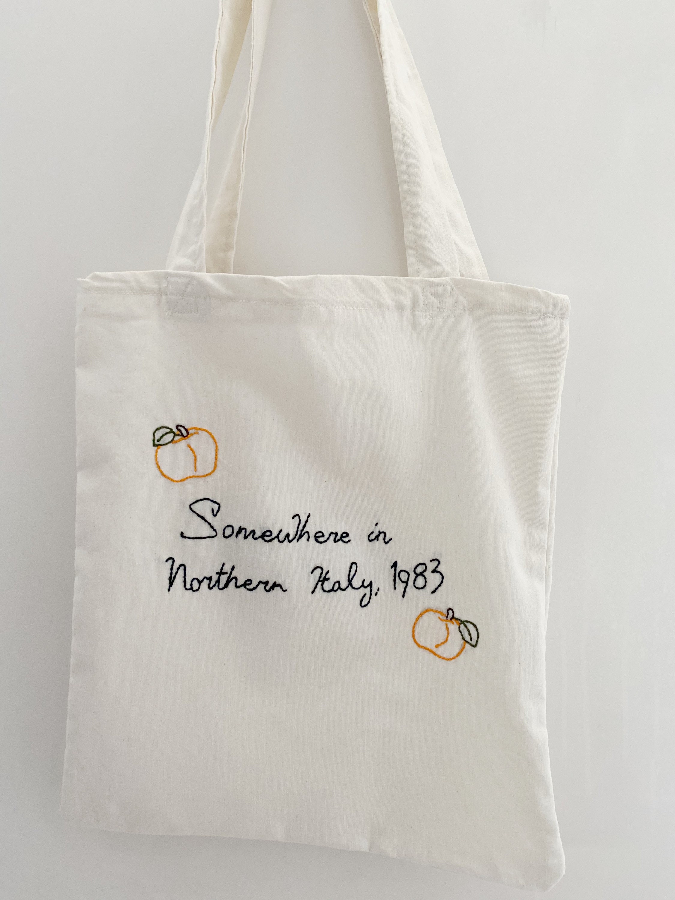 Call me by your name - White Tote Bag - Frankly Wearing