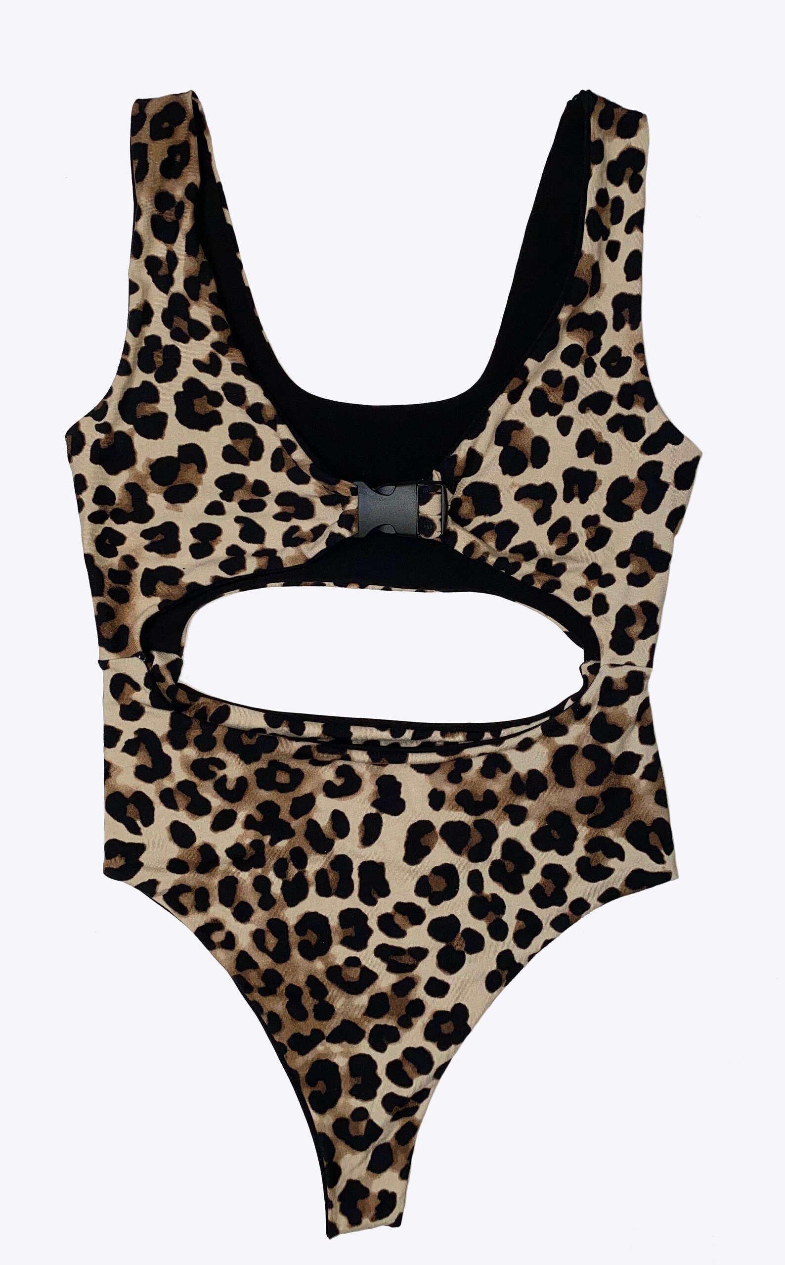 Handmade One Piece Animal Print Bathing suit | Etsy