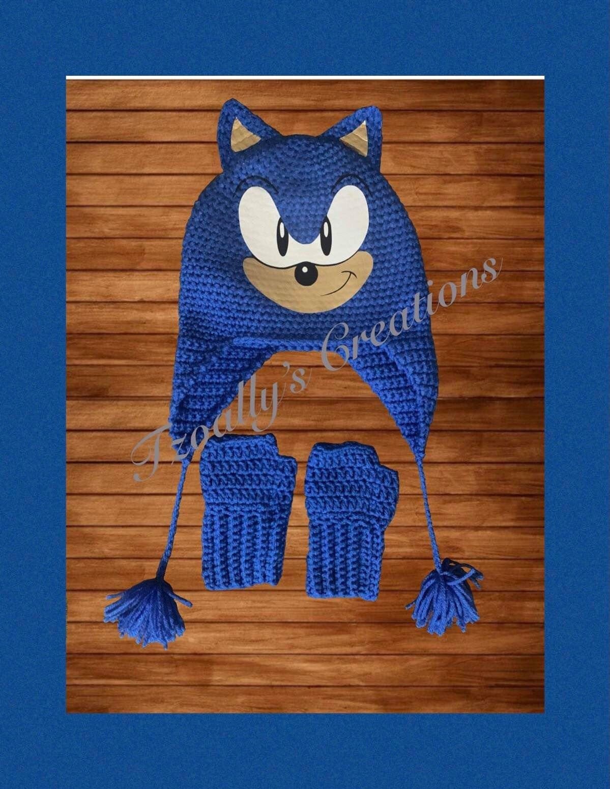 Crochet sonic hat Clearance