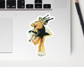 Kaori Sakamoto Multifigure Oil Painting Art Sticker