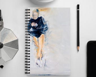 Spiral Art Notebook | Triple Axel Jump Journal | Figure Skating Diary | Amber Glenn 2024 - 2025