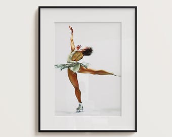"Didn't Say Goodbye" Alysa Liu Inspired Art Print | Promise Collection