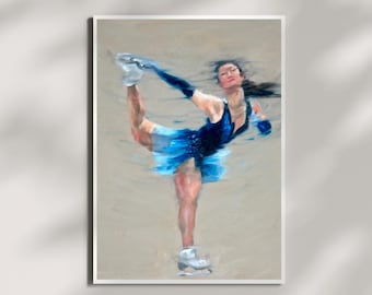 "Time To Say Goodbye (Spin)" Kaori Sakamoto Inspired Art Poster 2026