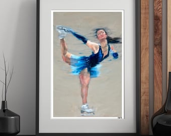 "Time To Say Goodbye (Spin)" Kaori Sakamoto Inspired Archival Art Print 2026