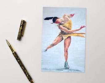 "MacArthur Park" Alysa Liu Inspired Art Postcard 2026