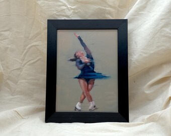 Josefin Taljegård Spin Inspired Oil Painting on Canvas Paper