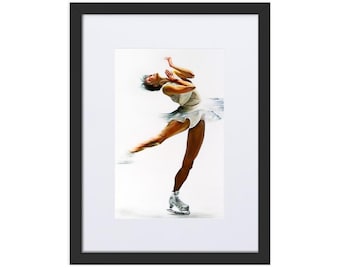 "See You Very Soon" Alysa Liu Inspired Framed Art Print | Promise Collection