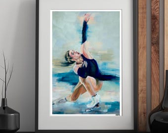 "Believe" Amber Glenn Inspired Archival Art Print 2026