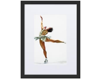 "Didn't Say Goodbye" Alysa Liu Inspired Framed Art Print | Promise Collection