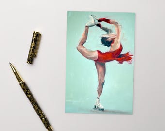 "Zou Bisou Bisou" Isabeau Levito Inspired Art Postcard 2026