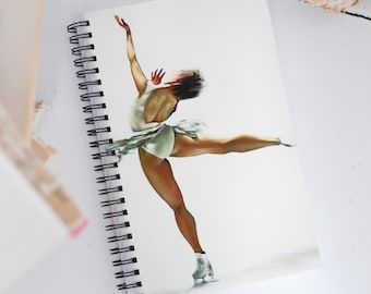 "Didn't Say Goodbye" Alysa Liu Inspired Spiral Bound Notebook | Promise Collection