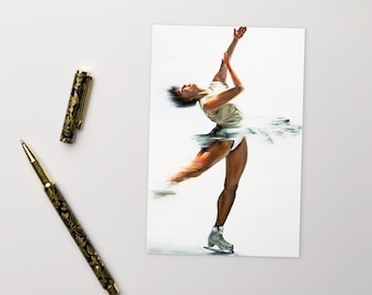 "To Be Something" Alysa Liu Inspired Art Postcard | Promise Collection