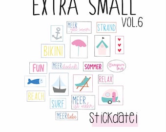Embroidery file "Extra Small Vol.6"