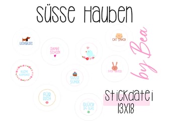Embroidery file "Sweet hoods 23"
