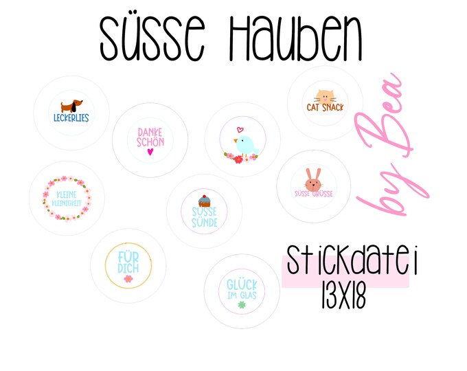 Embroidery file "Sweet hoods 23"