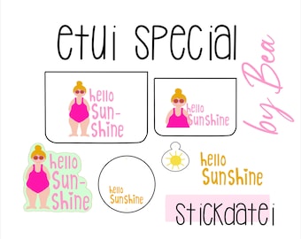 Stickdatei "Etui Special - HELLO SUNSHINE"